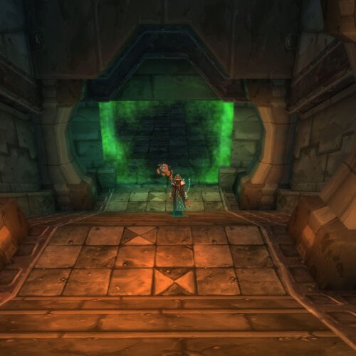 WoW Blackwing Lair entrance - try to kill Nefarian!