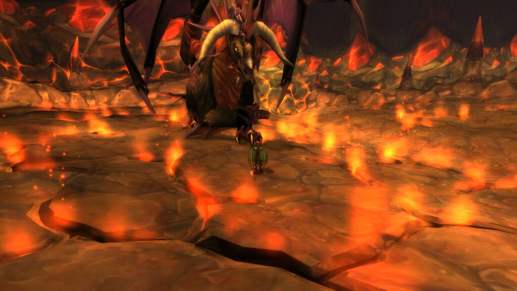 WoW Onyxia-tests your ability to manage adds effectively